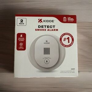 KIDDE DETECT SMOKE ALARM INTERCONNECTED WITH PHOTOELECTRIC SENSOR 10SDR 2Pack